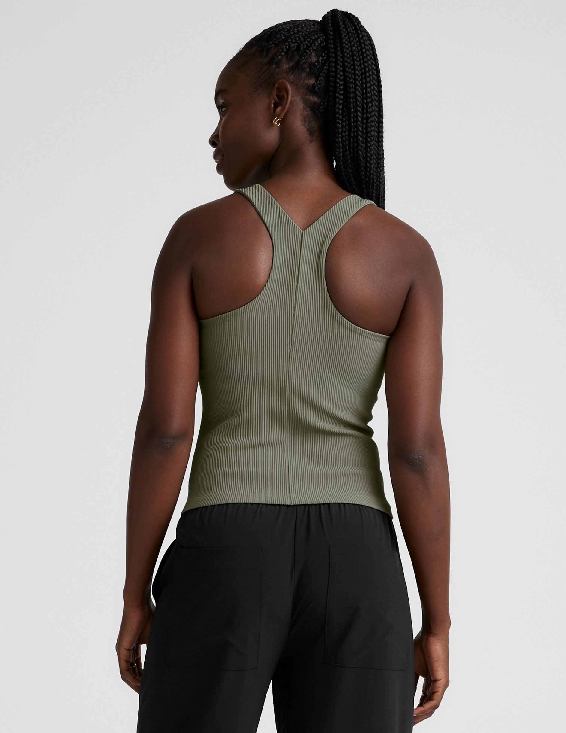 Refocus Ribbed Classic Tank - Image 3