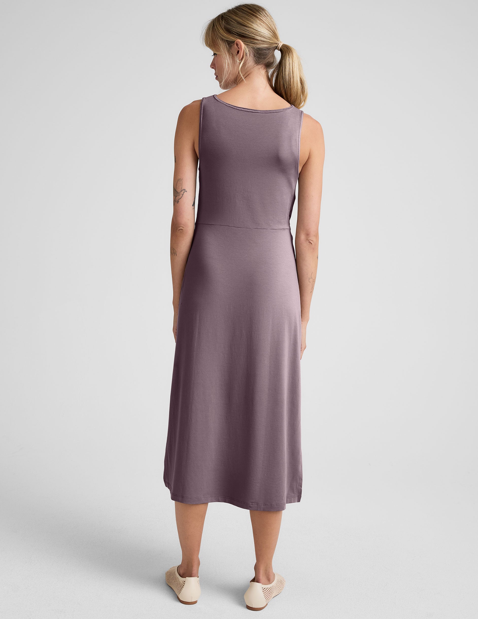 Rotation Side Twist Midi Dress - Image 3
