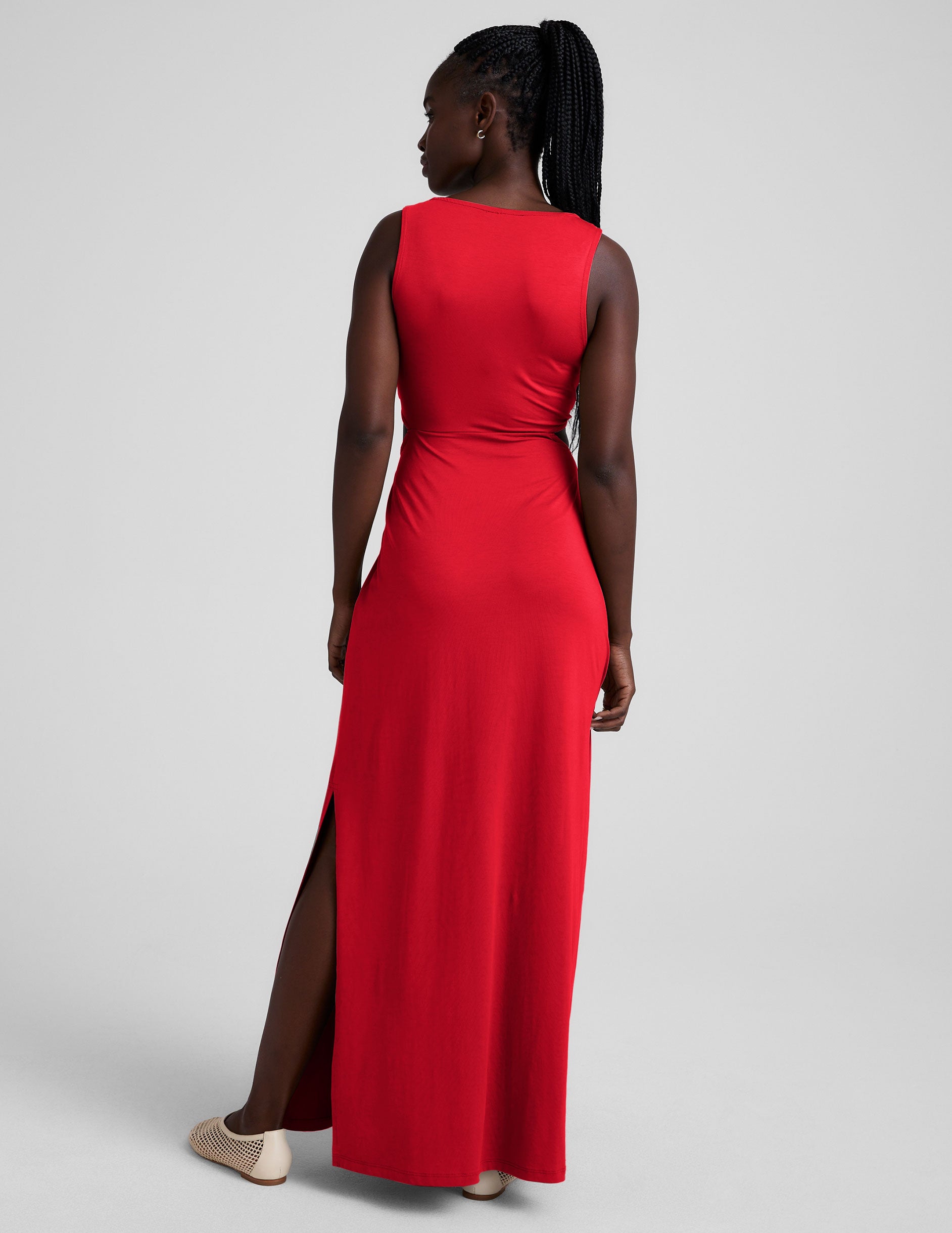 Maxi Around The World Front Twist Dress - Image 4