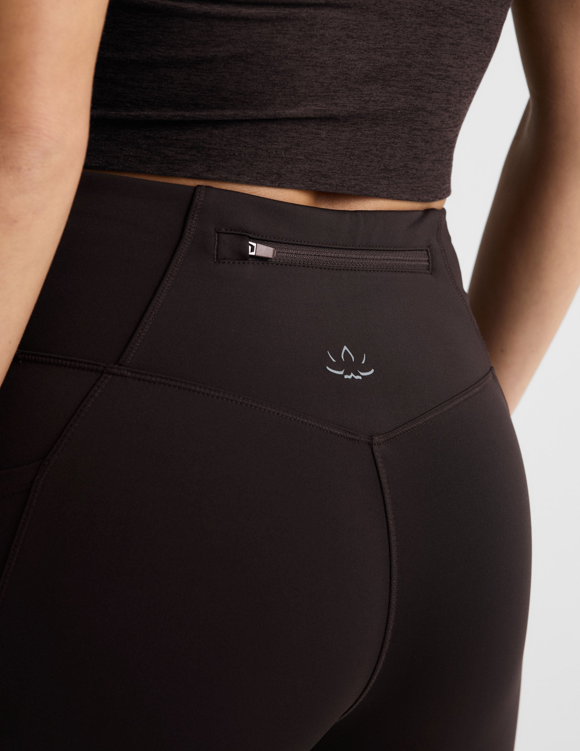 Pacer Fleece Zip Pocket Full Length Legging - Image 5