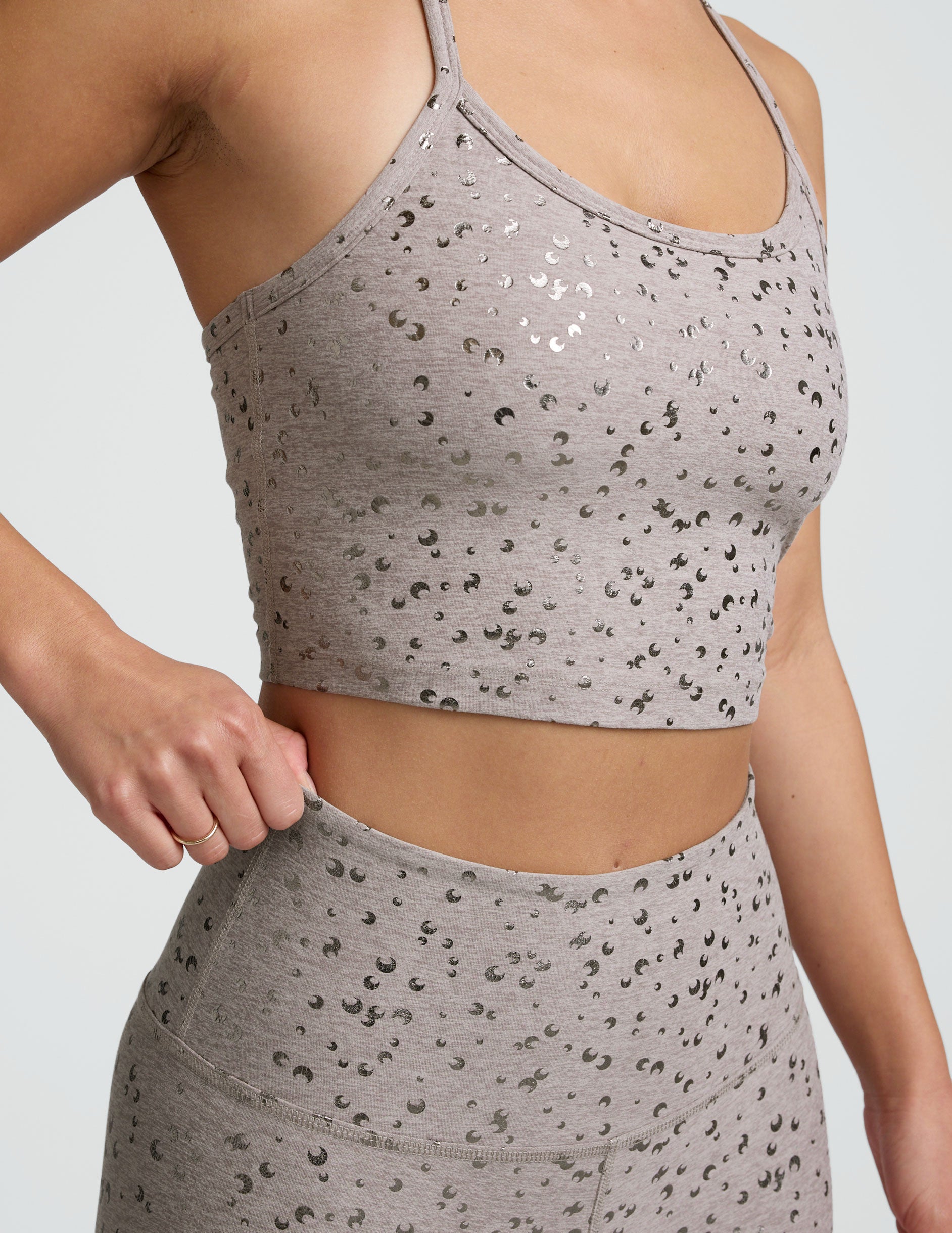 Chai Mini Moons SoftShine High Waisted Midi Legging - Image 4