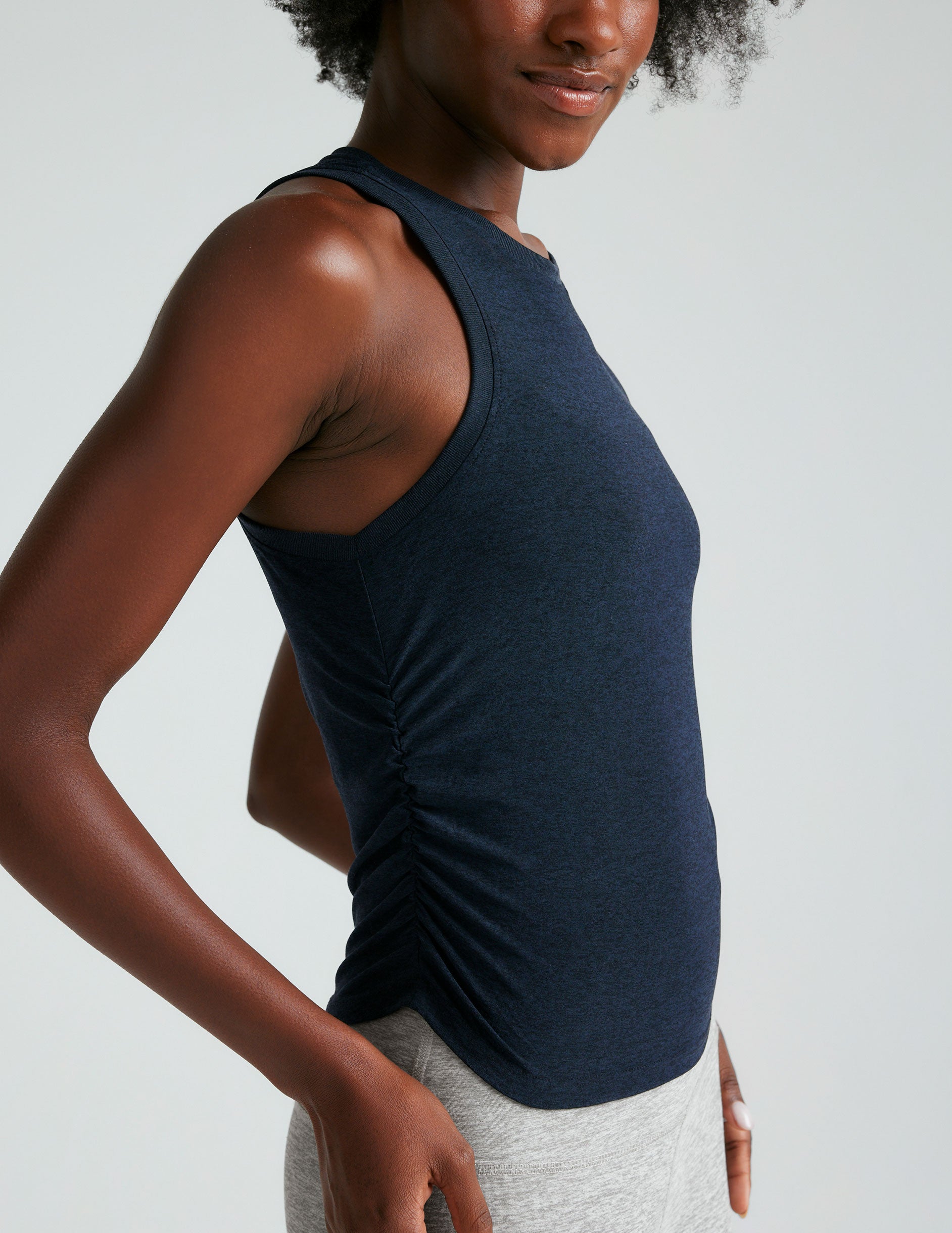 Featherweight Your Fit Shirred Tank - Image 2
