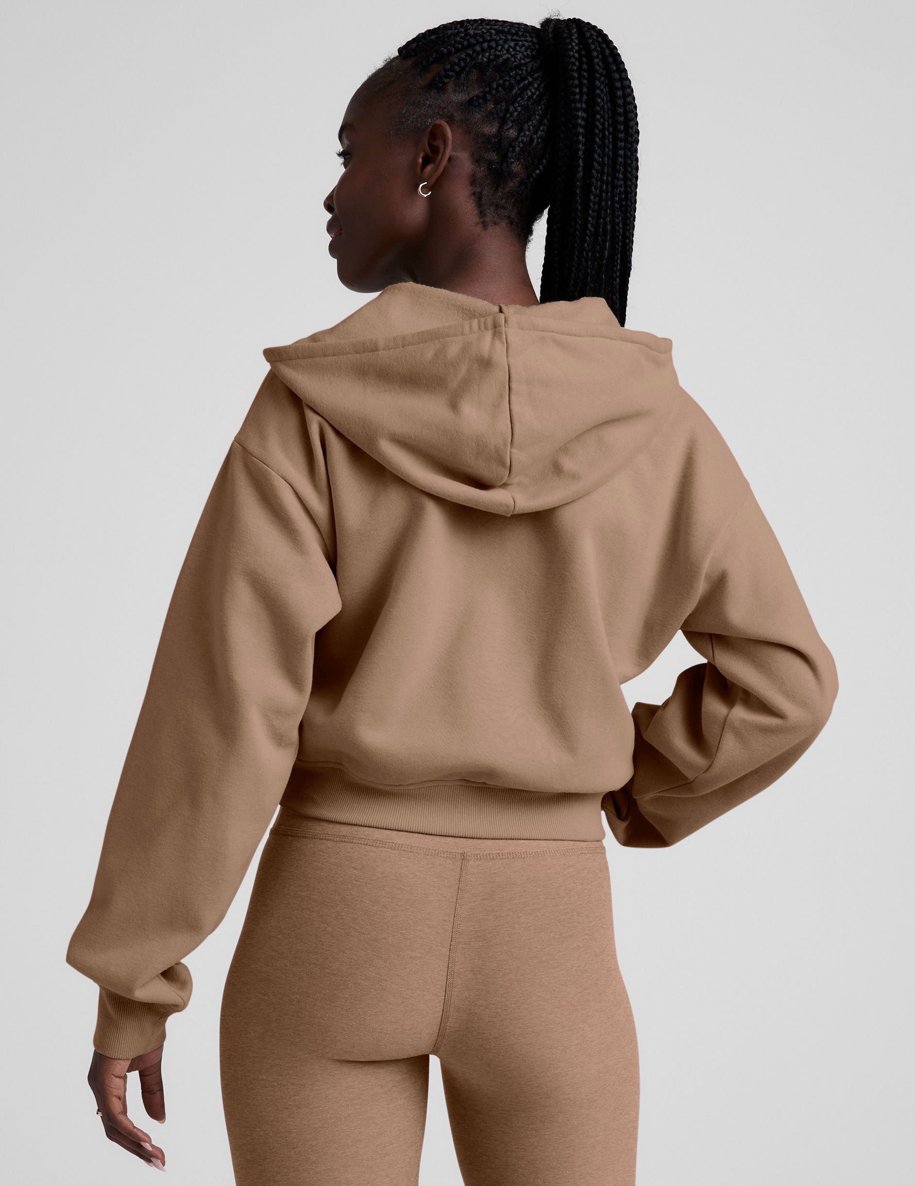 LuxeFleece Zip Up Hoodie - Image 4