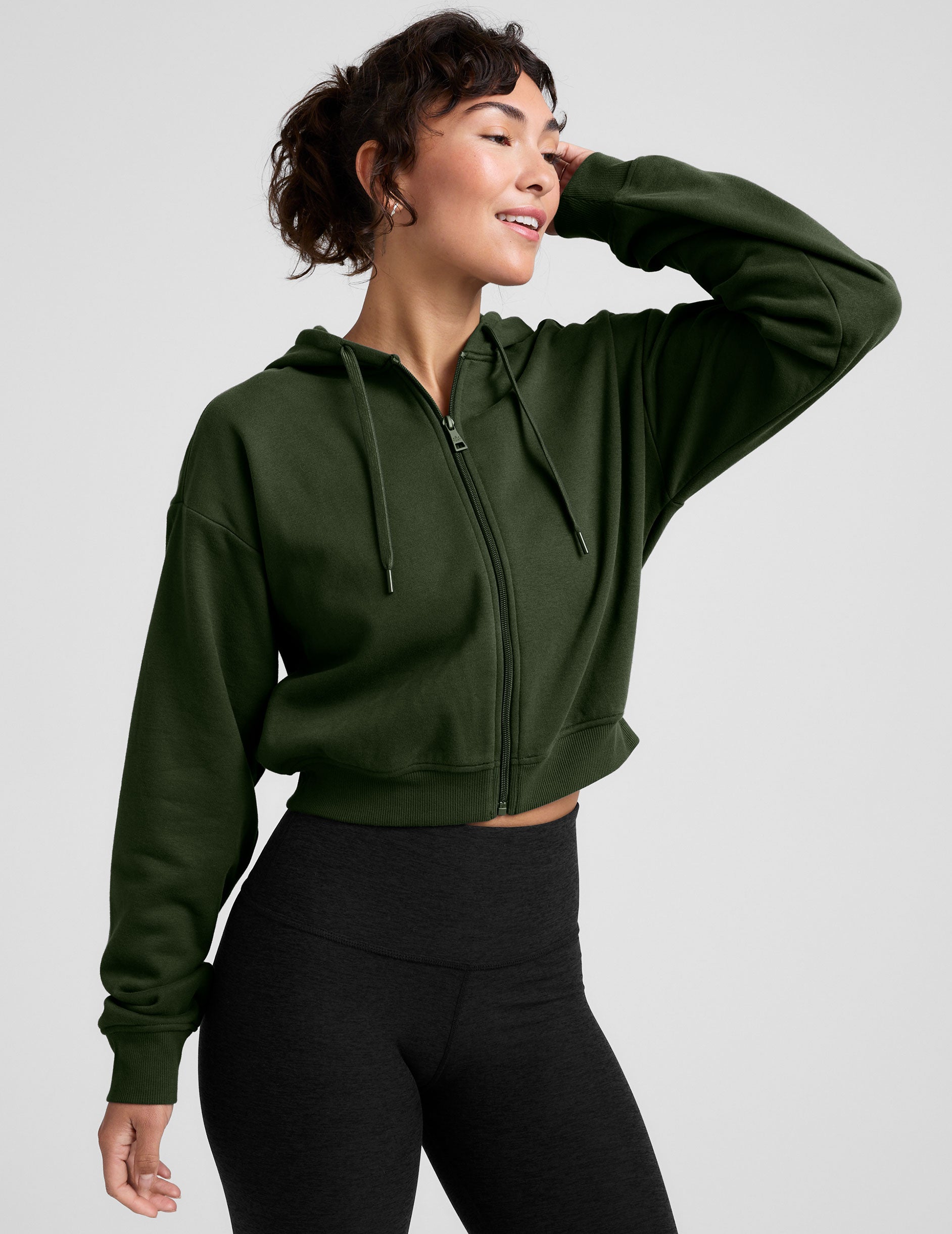 LuxeFleece Zip Up Hoodie - Image 5