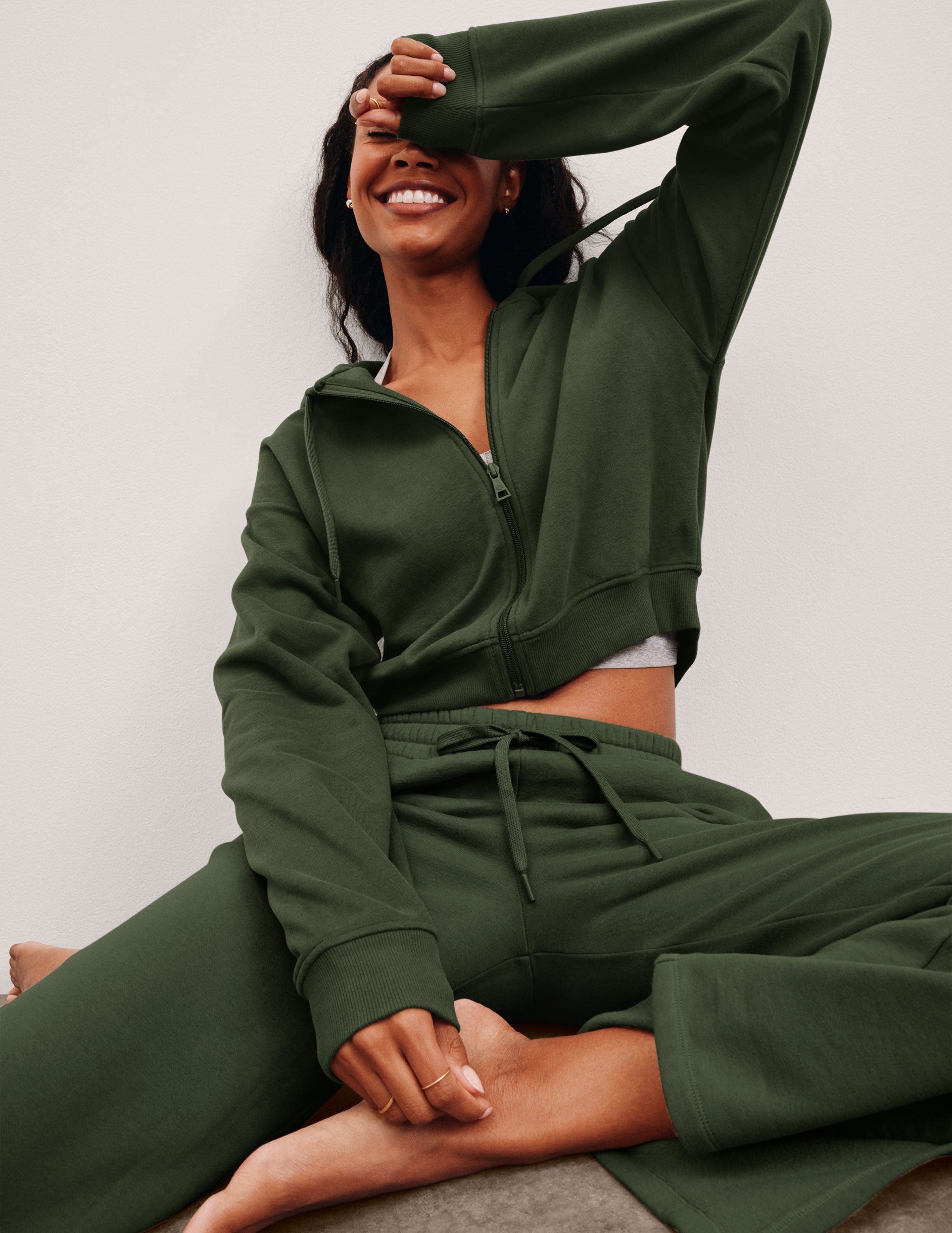 LuxeFleece Zip Up Hoodie - Image 2