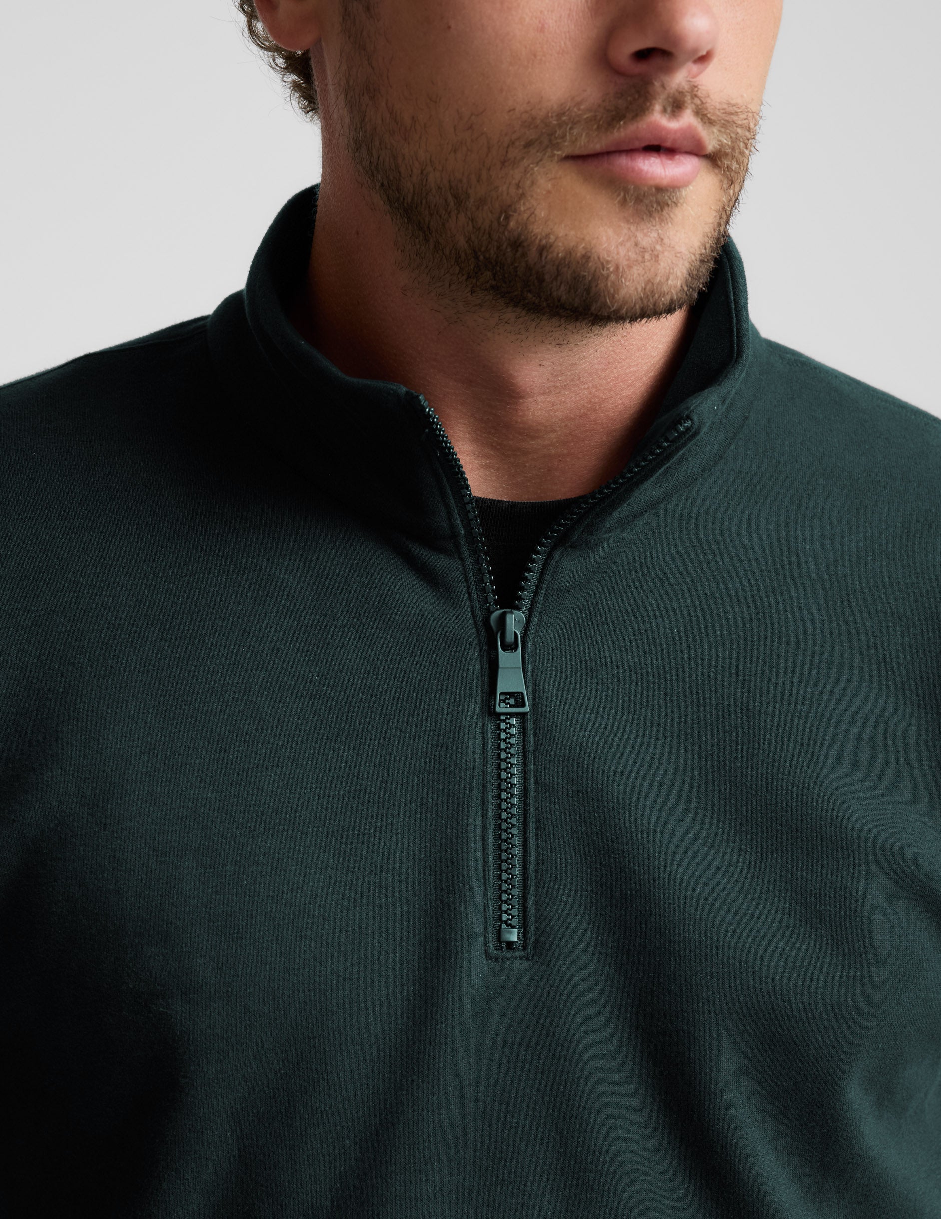 LuxeFleece Half Zip Men's Pullover - Image 5