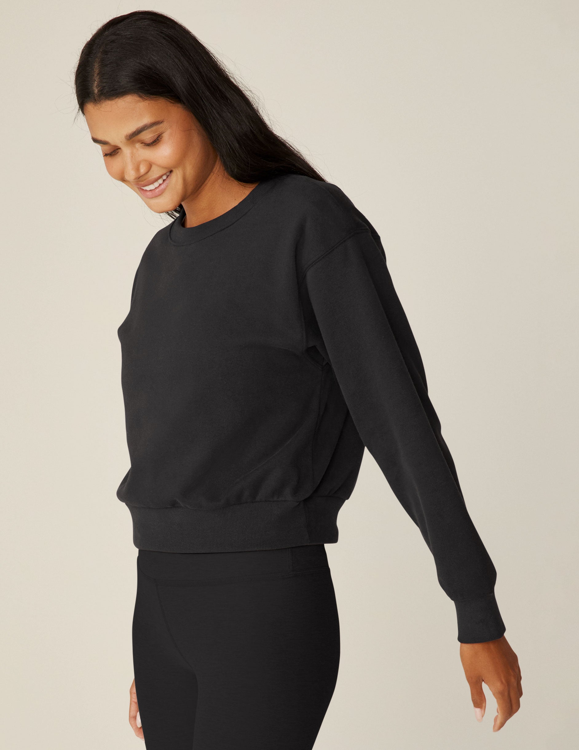 LuxeFleece Crewneck Sweatshirt - Image 3