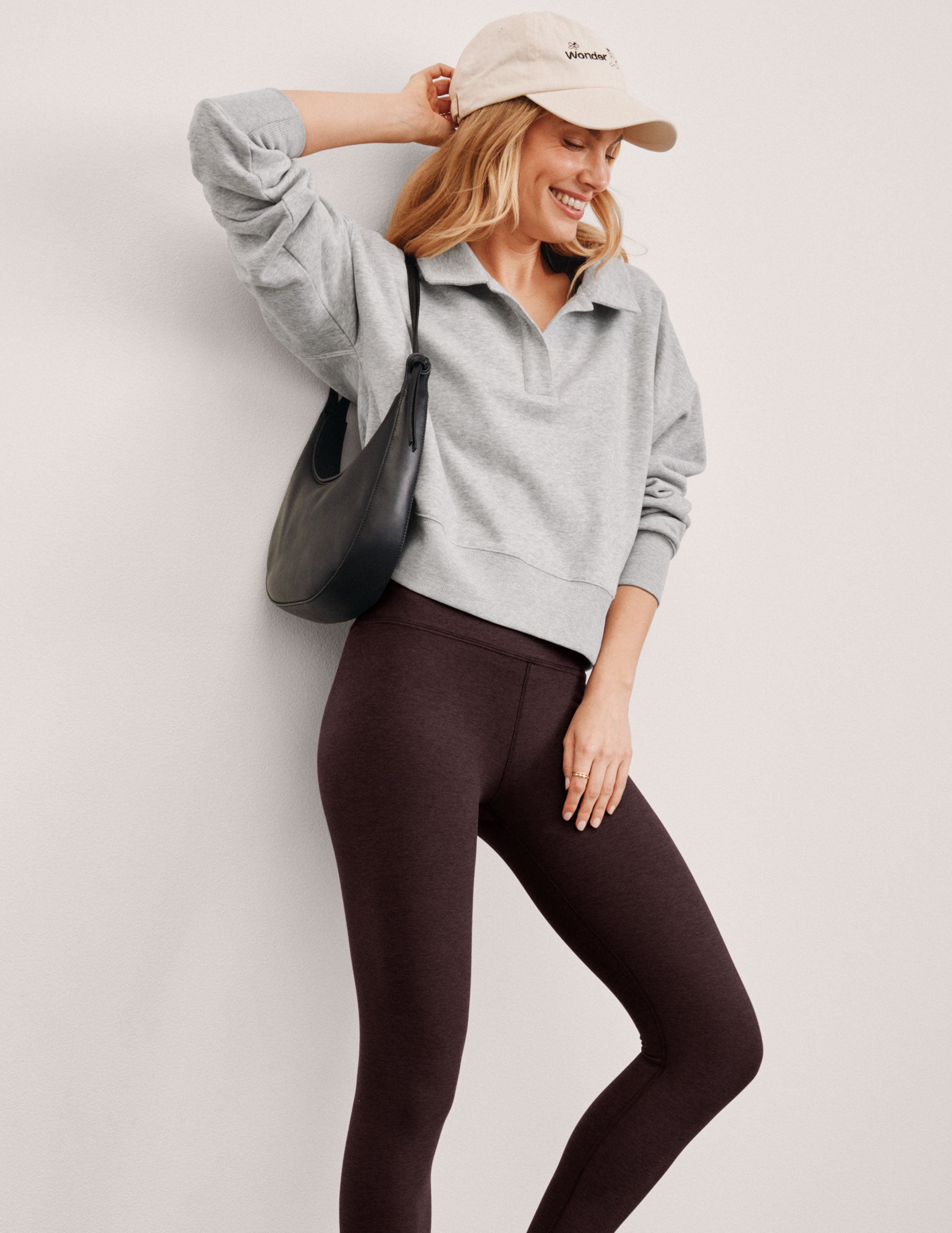 LuxeFleece Collared Sweatshirt