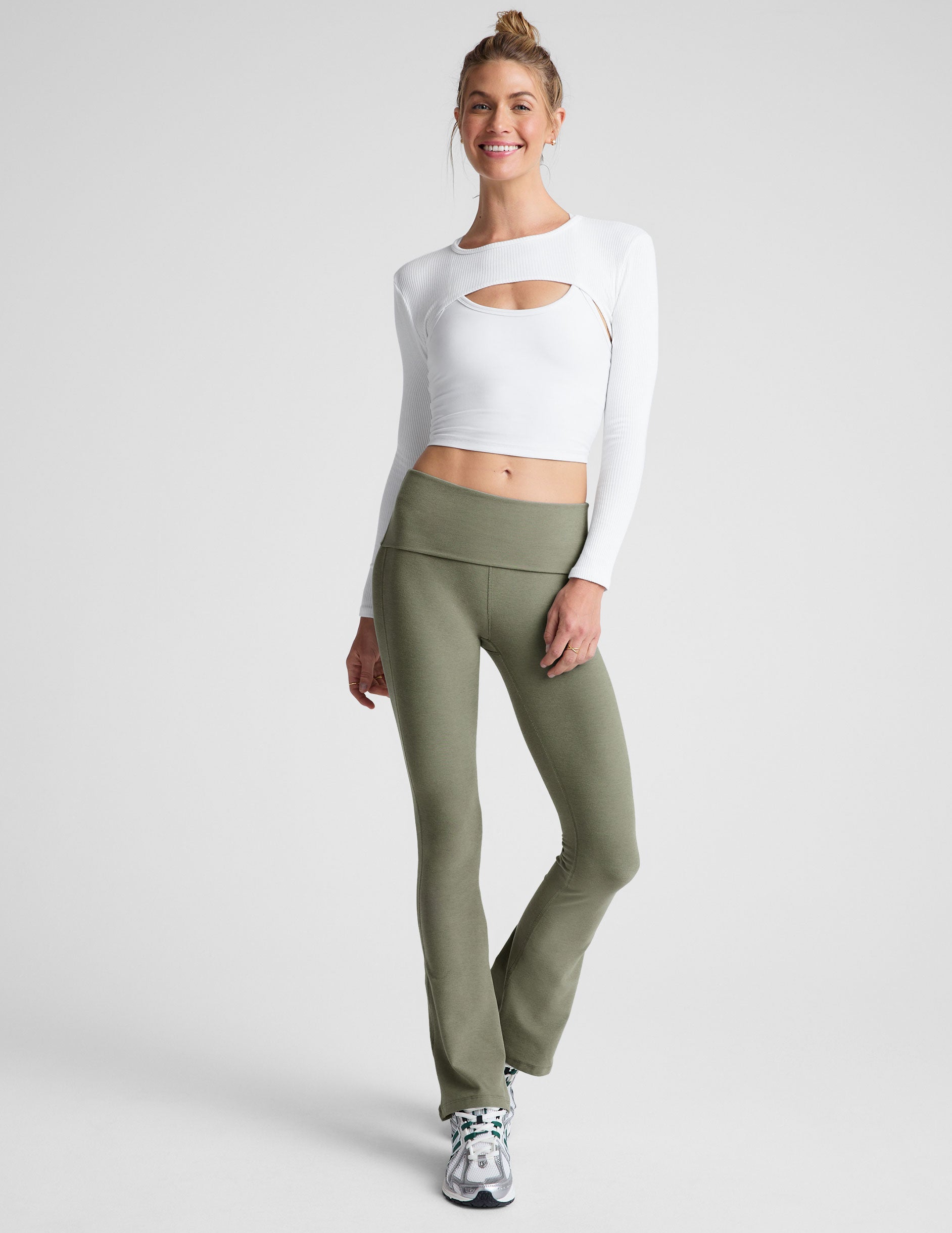 Spacedye Foldover Bootcut Pant - Image 6