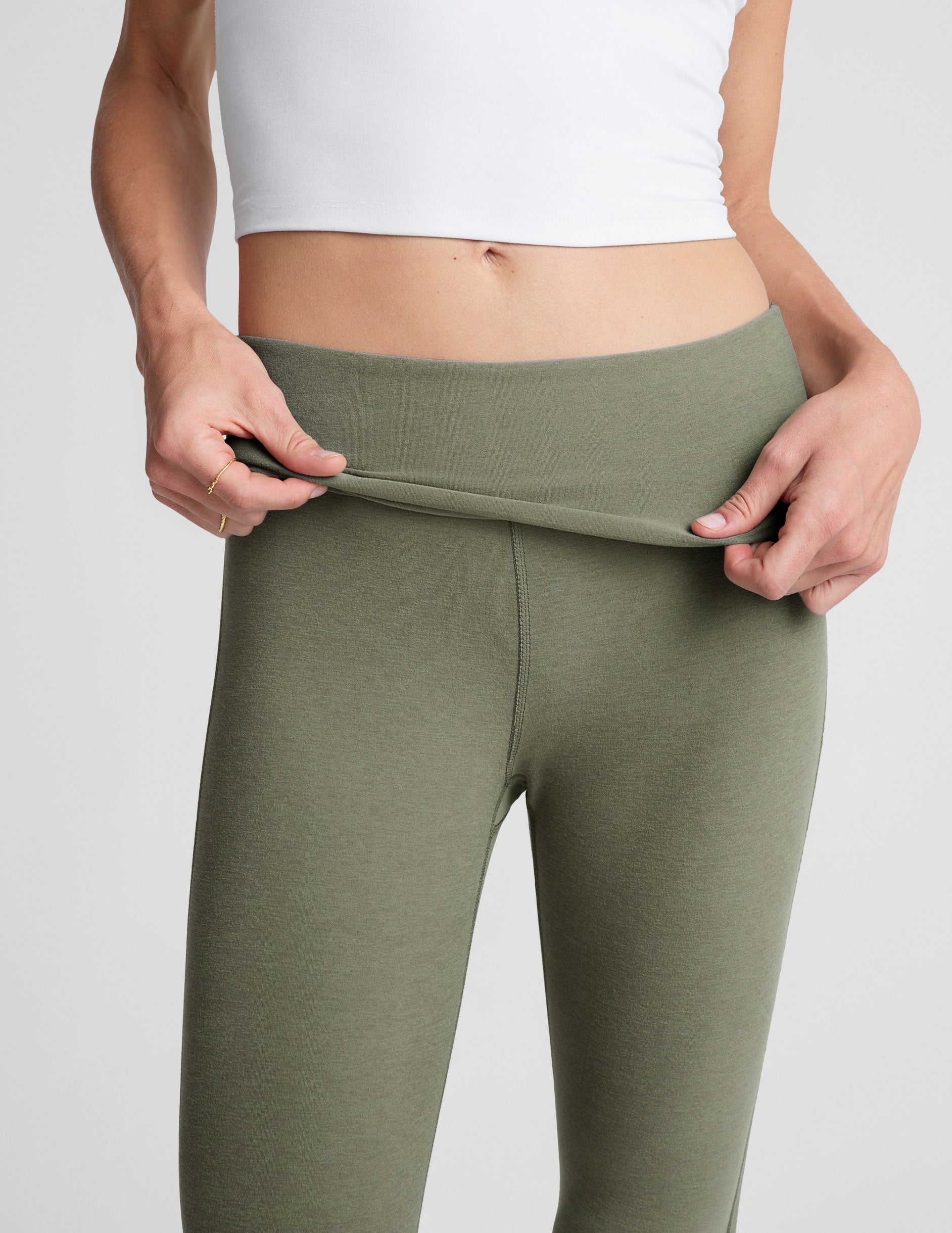 Spacedye Foldover Bootcut Pant - Image 5