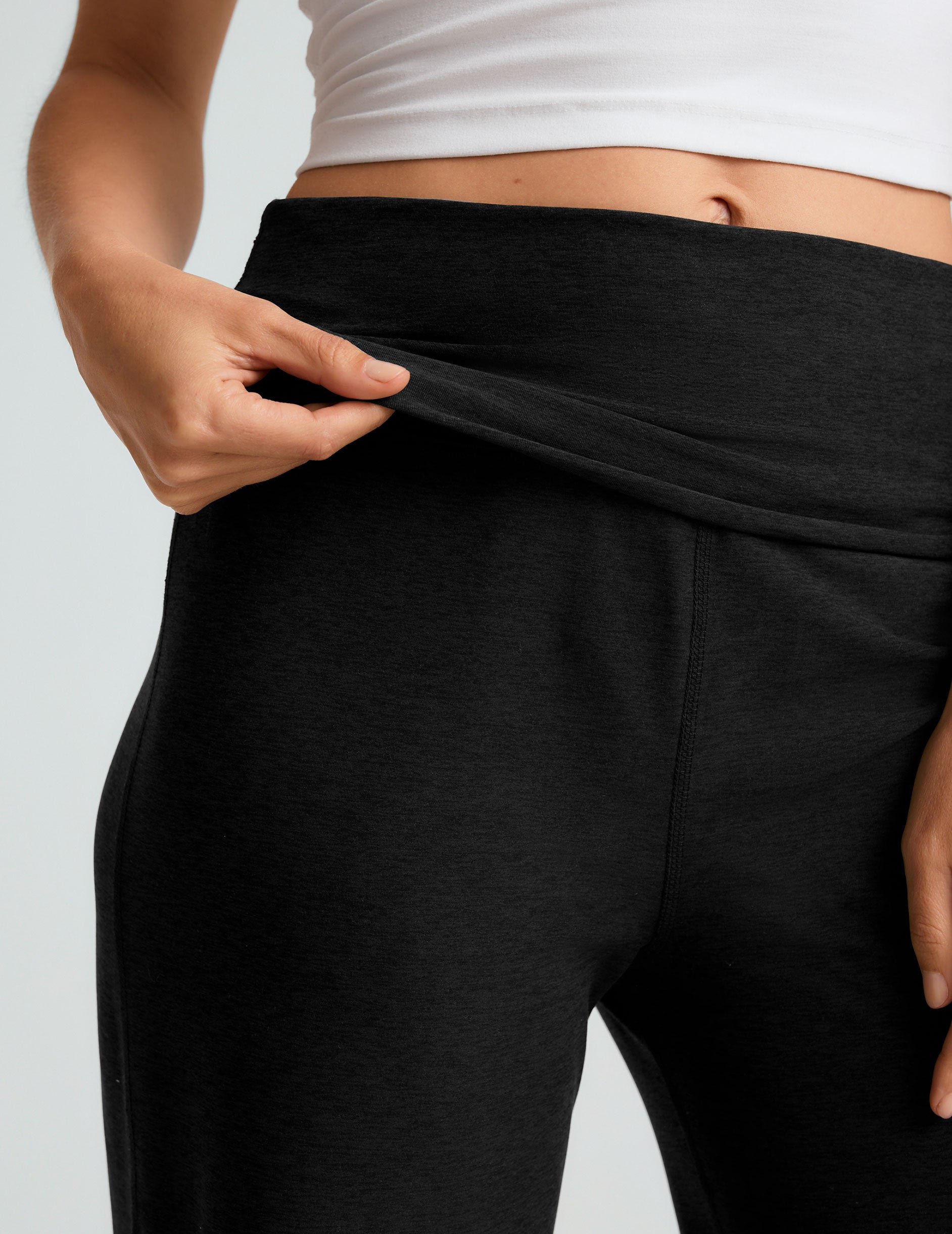 Spacedye Foldover Wide Leg Pant - Image 2