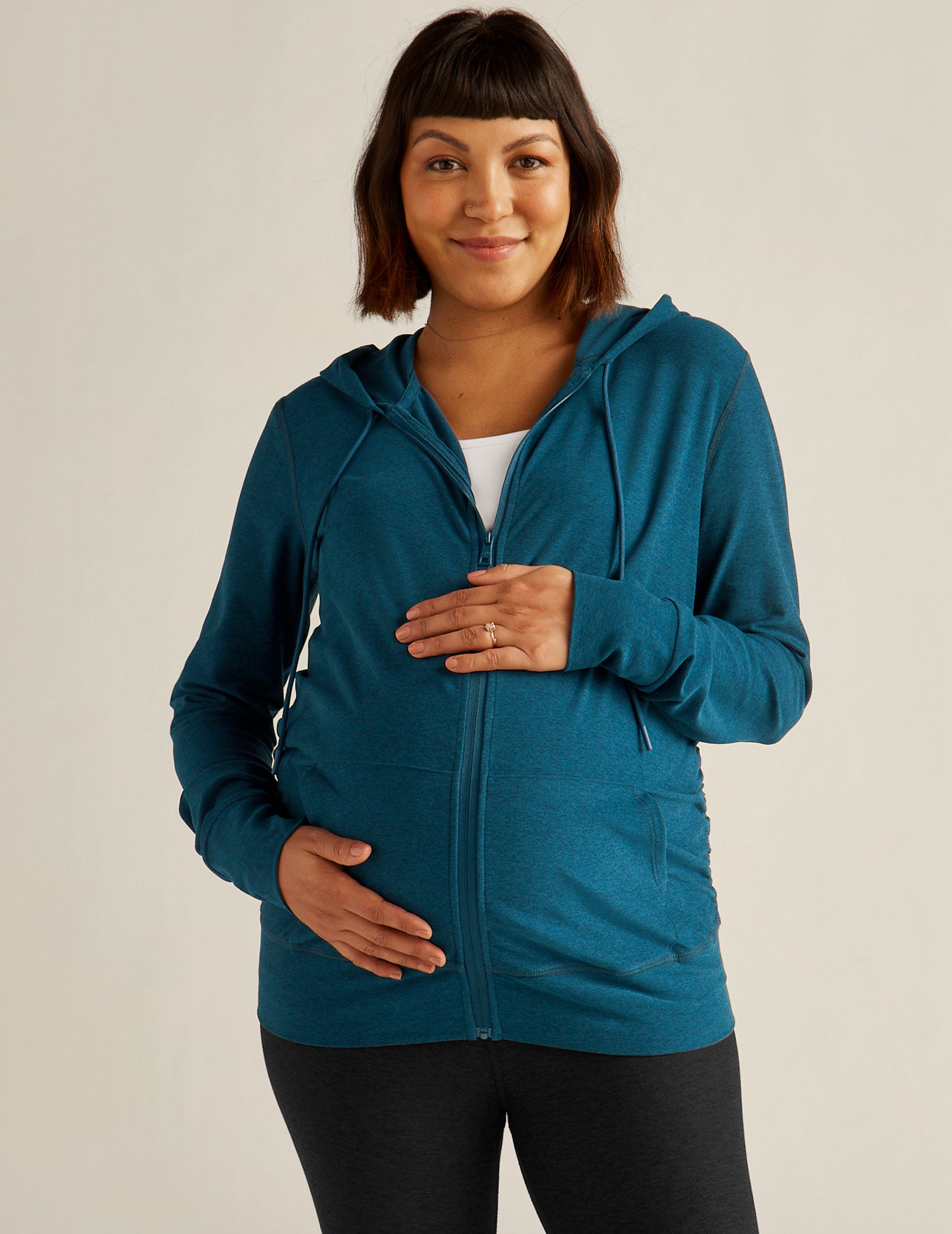 Spacedye Everyday Maternity Hoodie - Image 2
