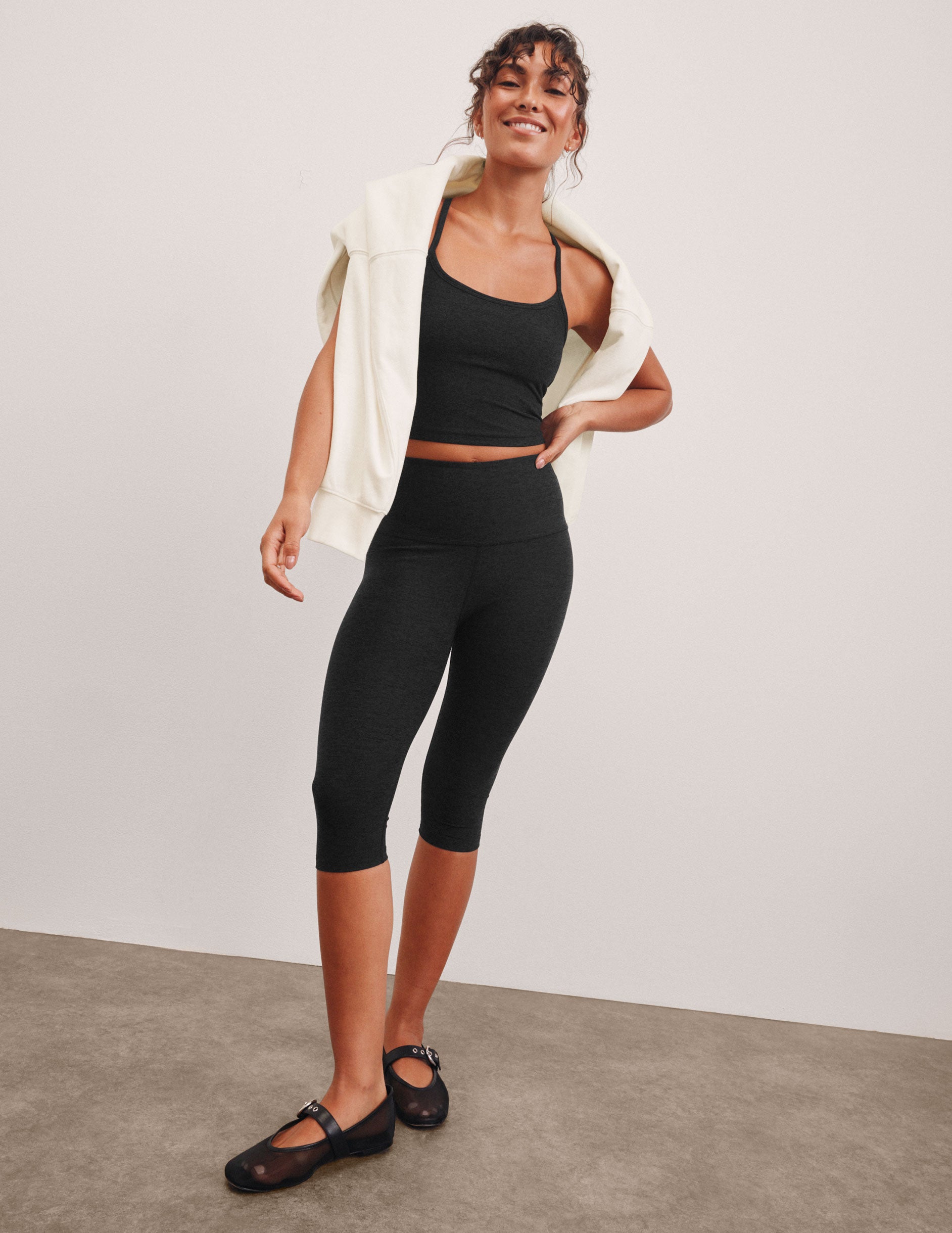 Spacedye Pedal Pusher High Waisted Legging - Image 2