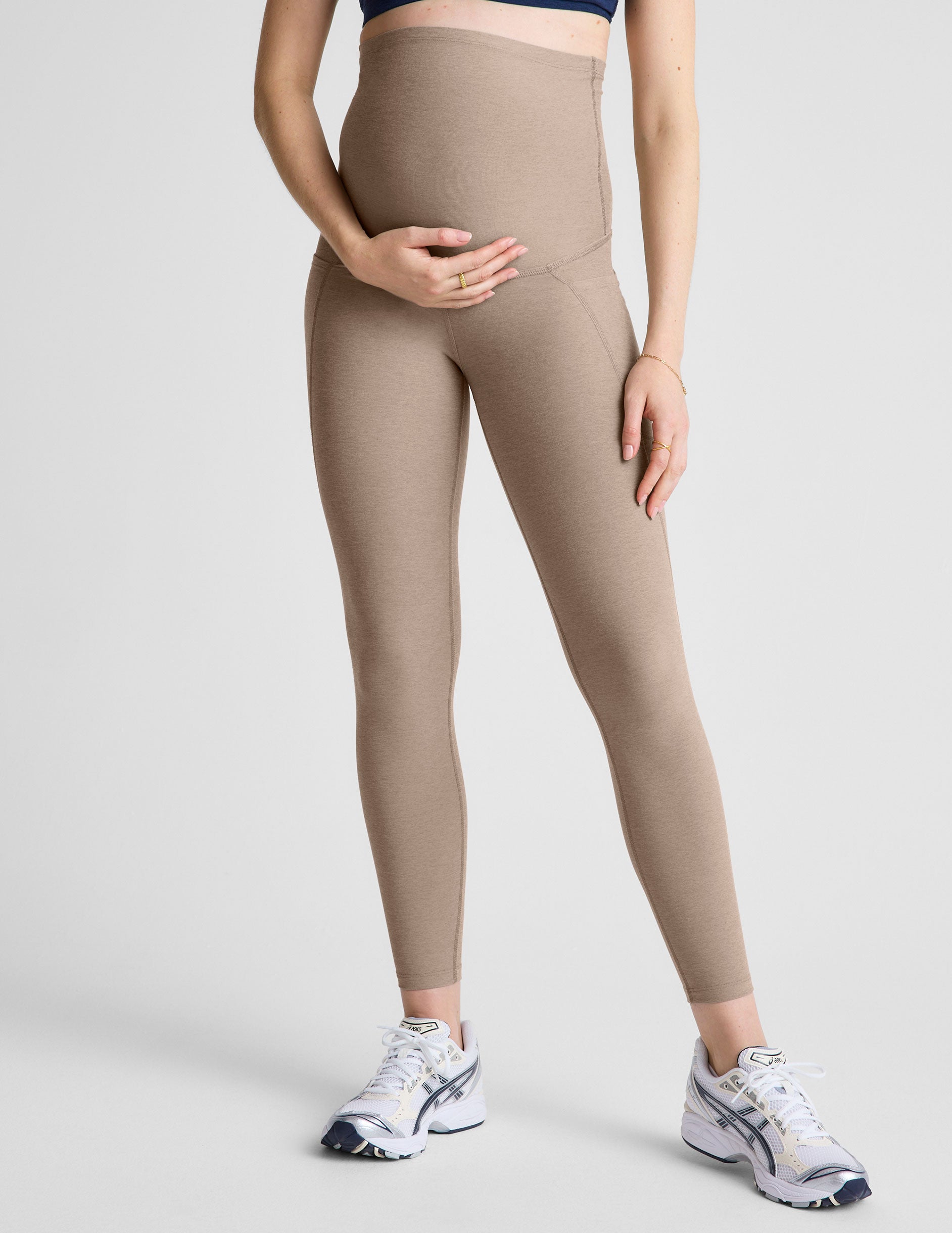 Spacedye Love the Bump Maternity Pocket Midi Legging - Image 2