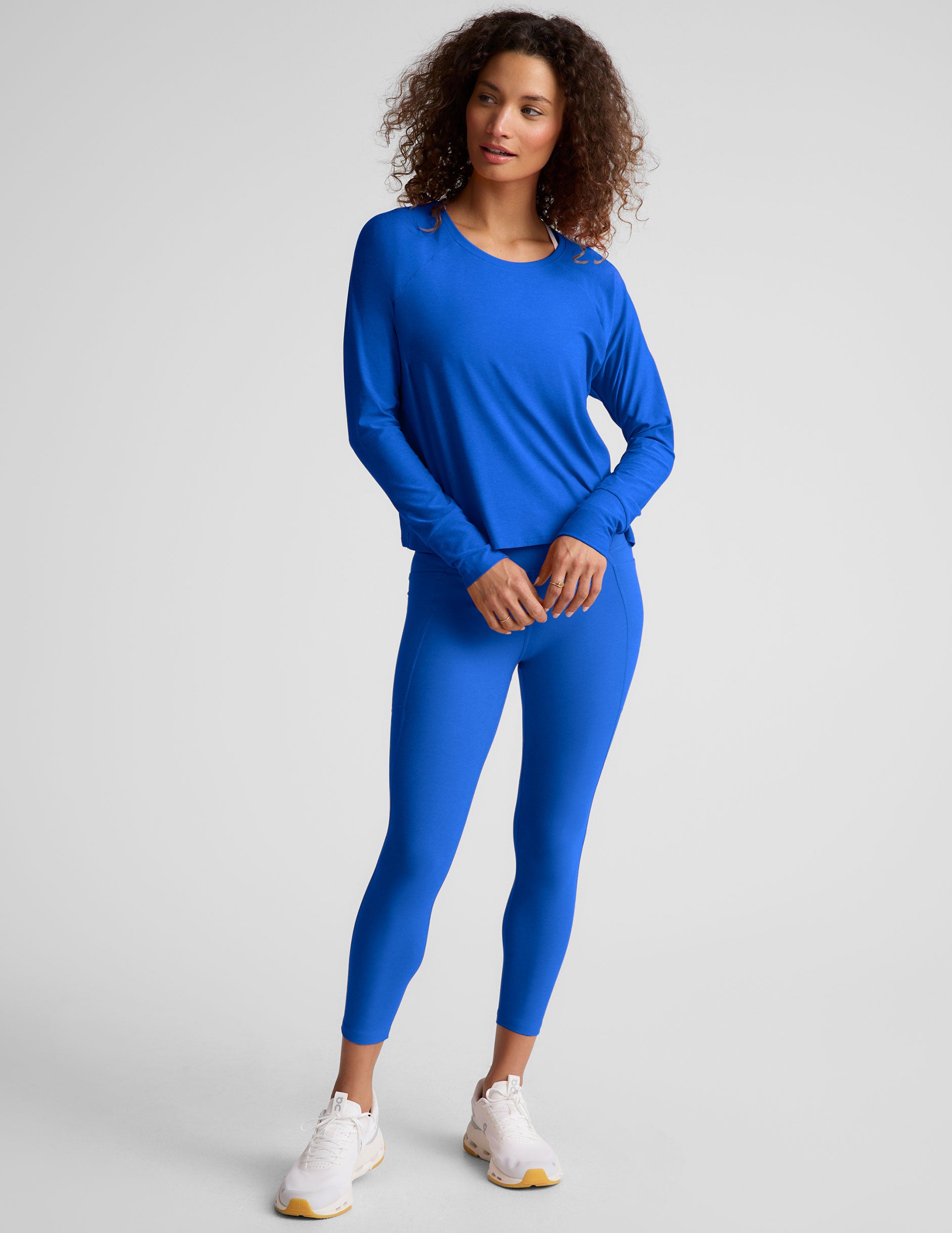 Spacedye Out Of Pocket High Waisted Capri Legging - Image 4