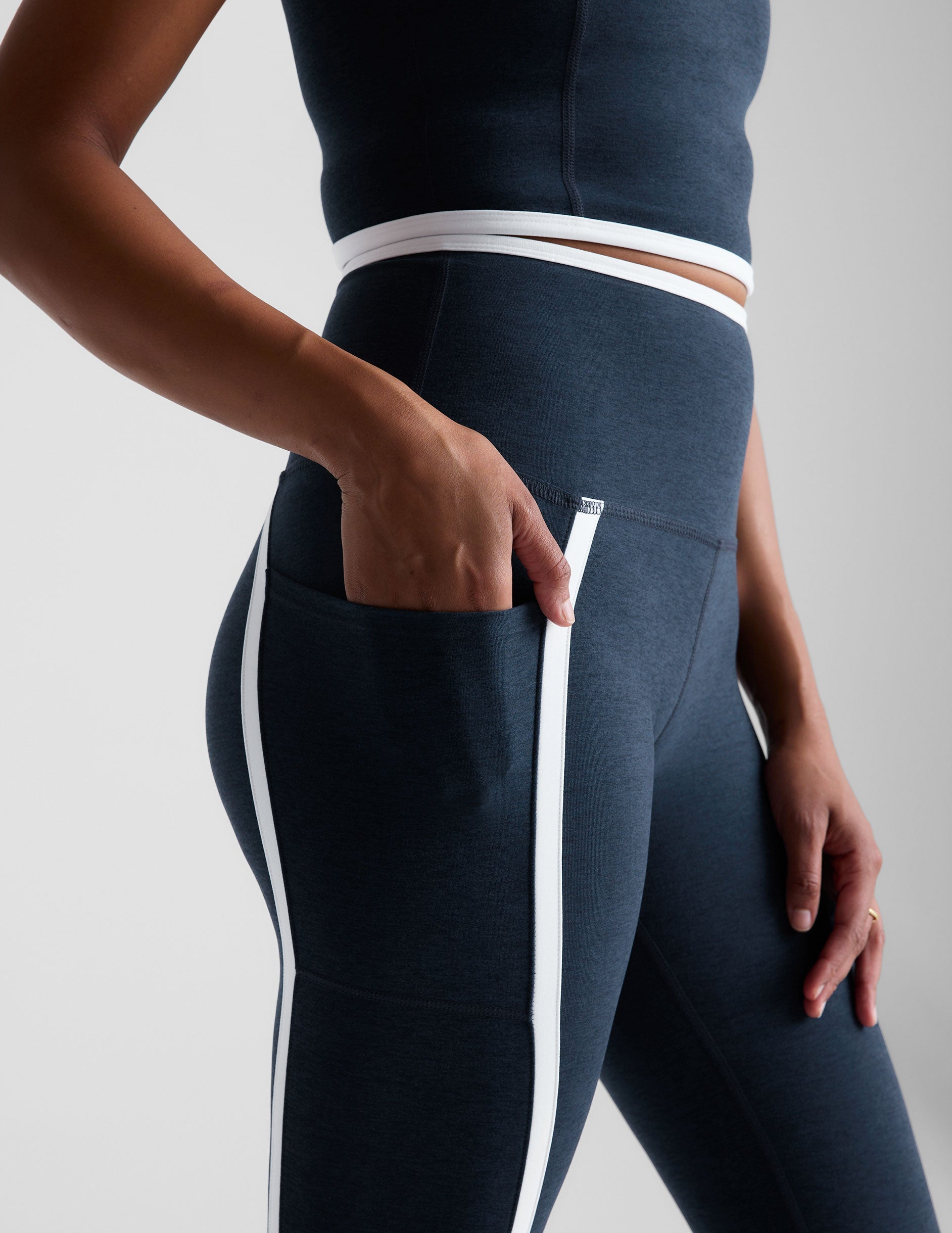 Spacedye New Moves High Waisted Midi Legging - Image 3
