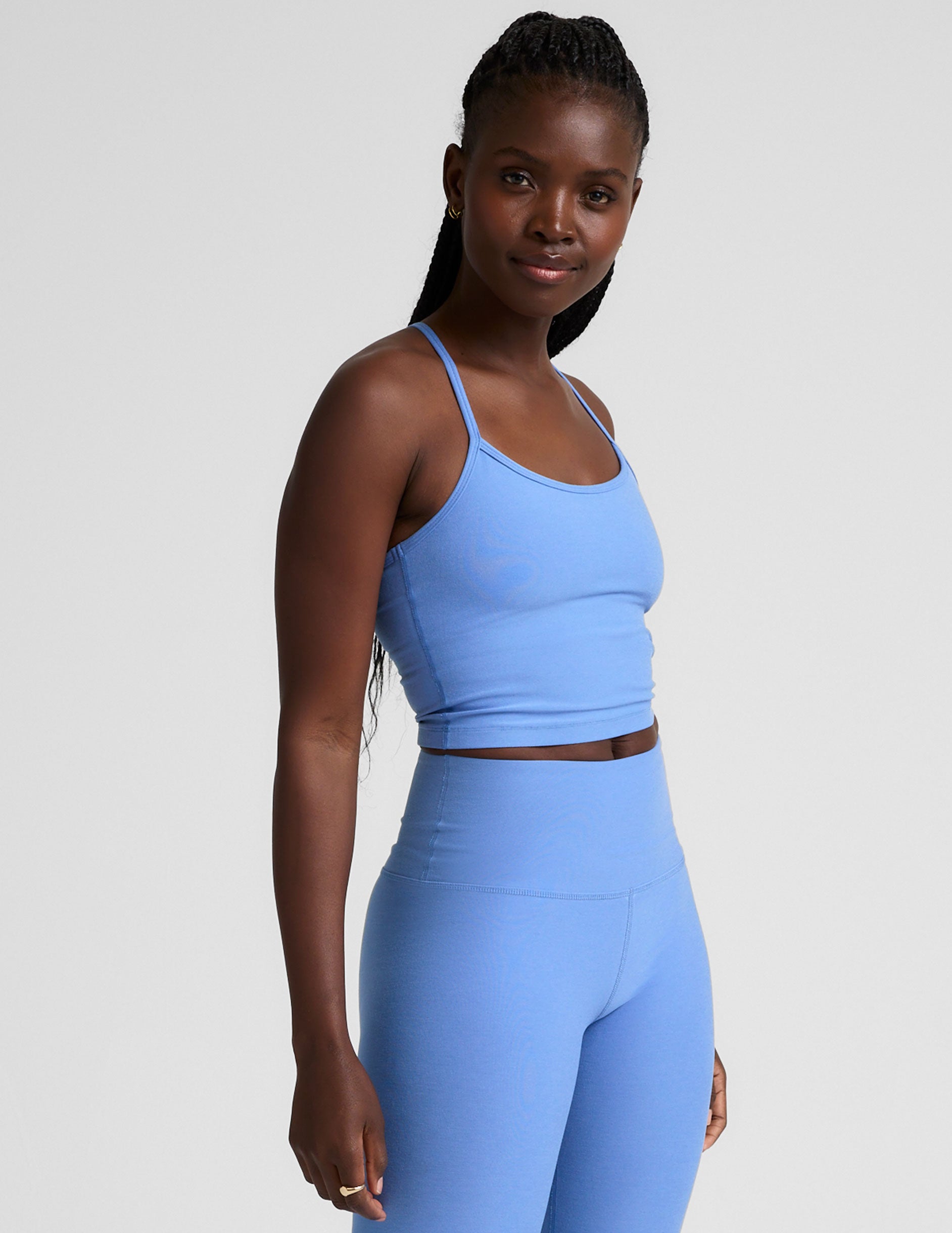 Spacedye Slim Racerback Cropped Tank - Image 3