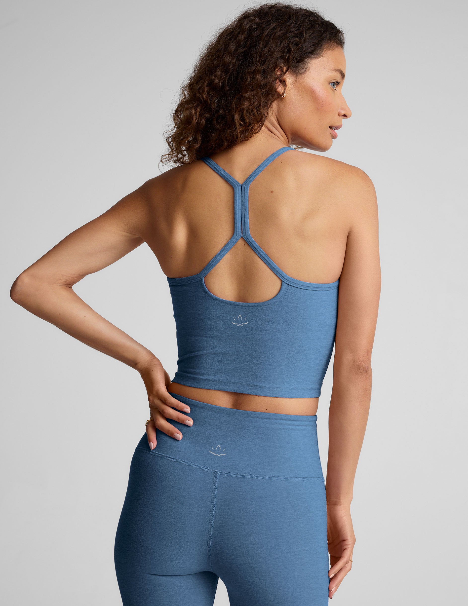Spacedye Slim Racerback Cropped Tank - Image 4