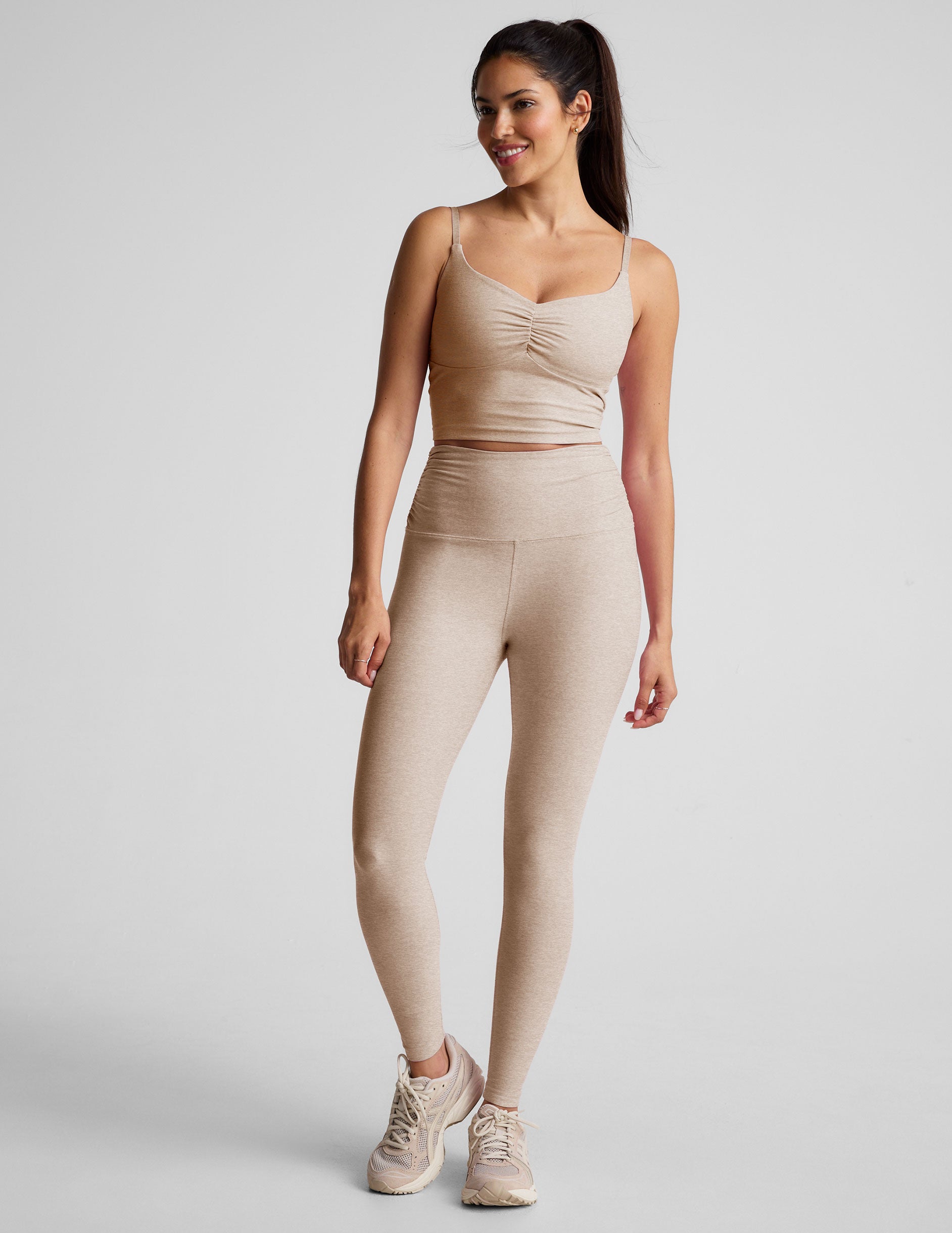 Spacedye Raise The Barre Shirred Cropped Tank - Image 5