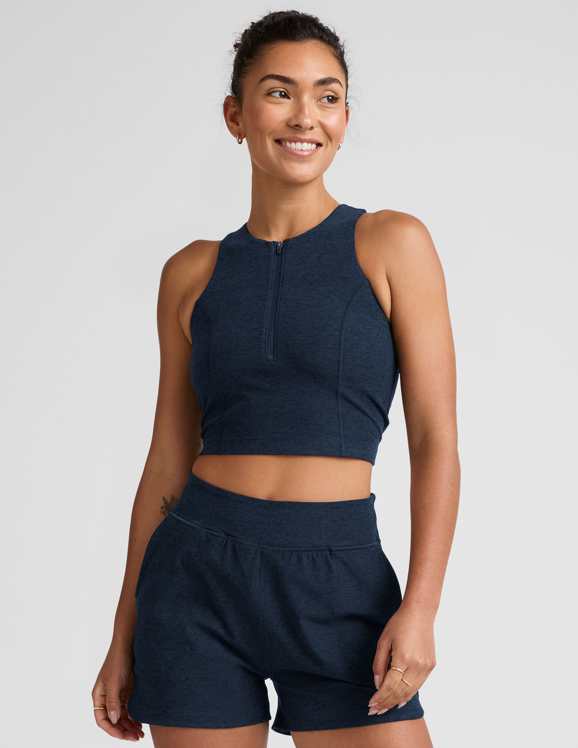 Spacedye Move Up Cropped Tank