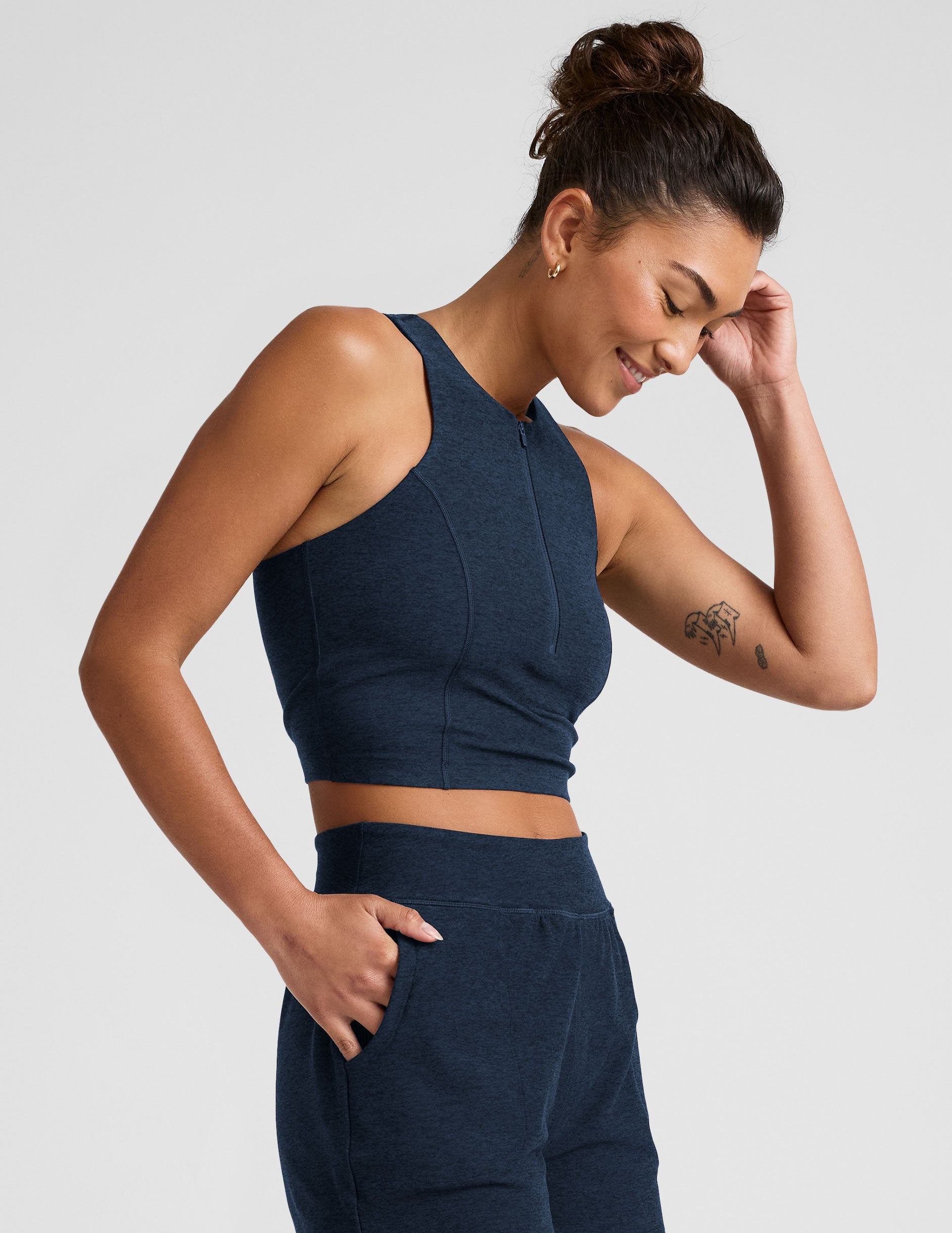 Spacedye Move Up Cropped Tank - Image 2