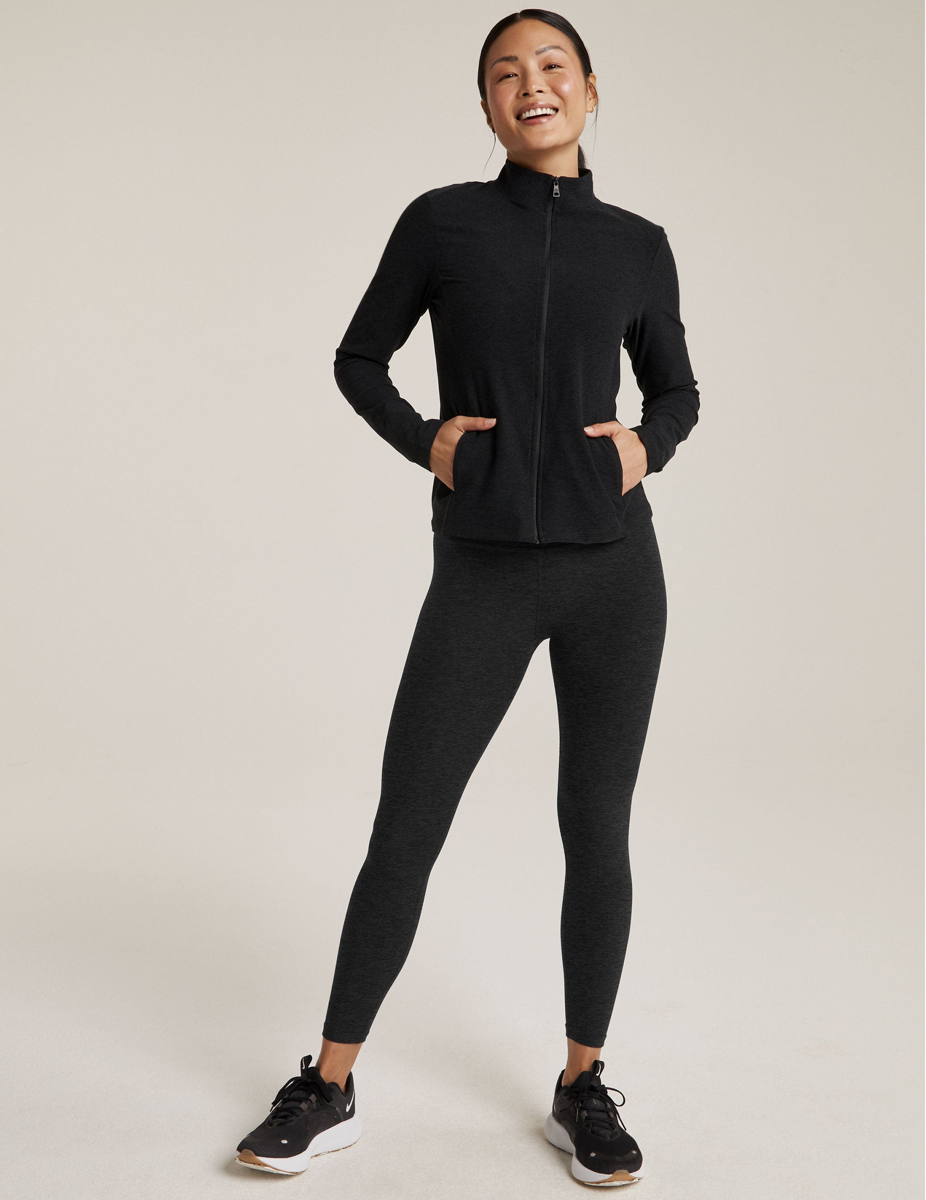 Spacedye On The Go Mock Neck Jacket - Image 2