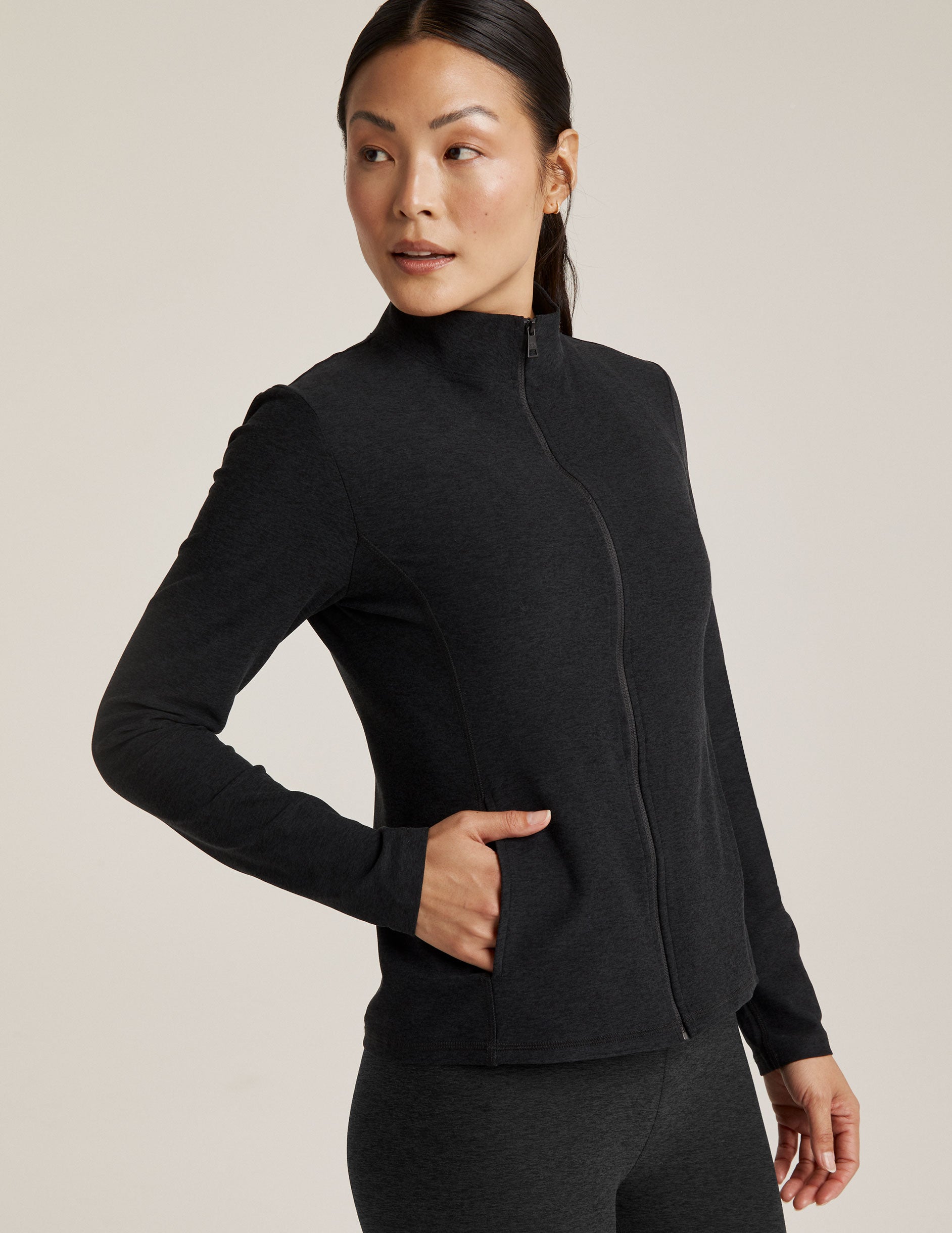 Spacedye On The Go Mock Neck Jacket - Image 3
