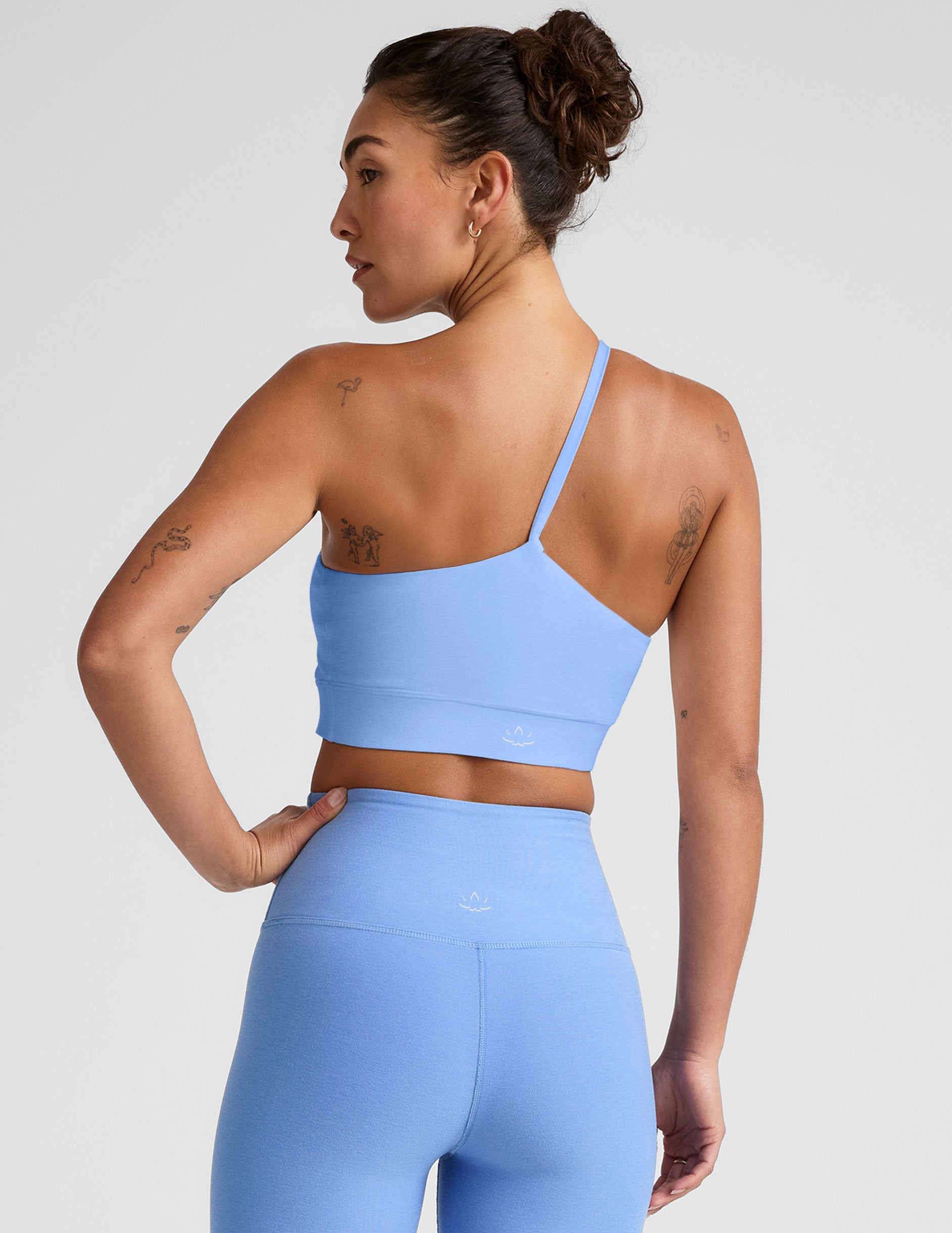 Spacedye One Shoulder Long Line Bra - Image 3